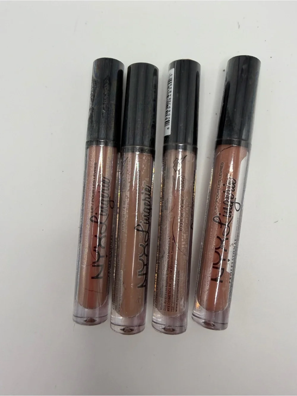NYX Lip Lingerie Liquid Lipstick Set — Nude & Brown Shades